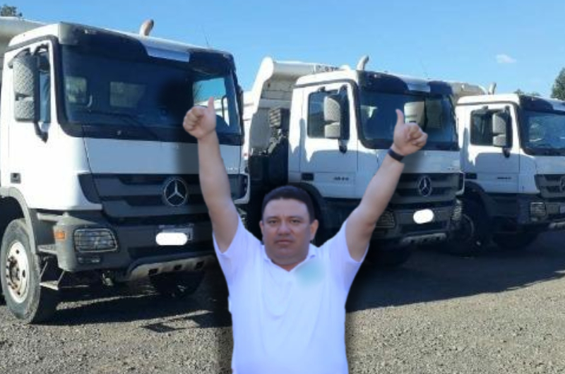 Prefeito Andreson Cavalcante pretende gastar mais 11,8 milhões com aluguel de caminhões em Autazes