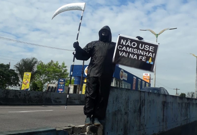 'Morte' aconselha homens solteiros e casados que vivem no "lepo-lepo" em Manaus