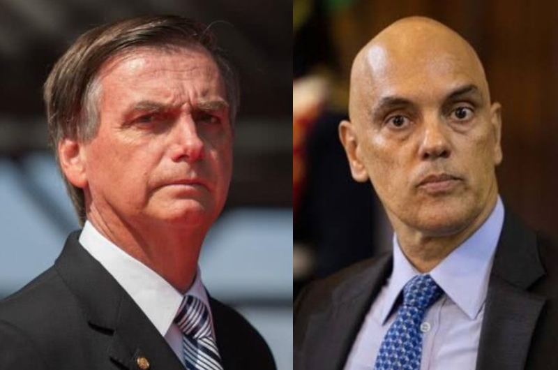 Presidente Bolsonaro ajuiza ação no STF contra ministro Alexandre Moraes por abuso de autoridade