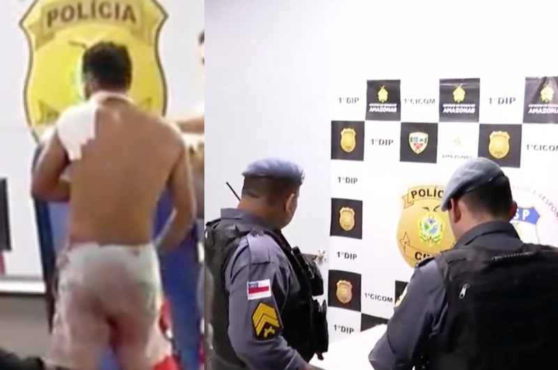 Após curativo, homem baleado do Centro de Manaus se apresenta em delegacia