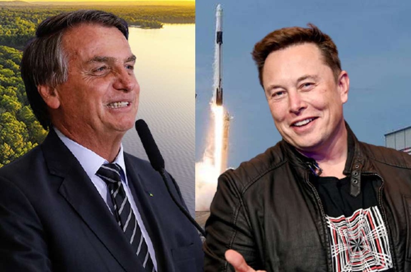 Elon Musk deve chegar amanhã (20) no Brasil e se encontrar com Bolsonaro
