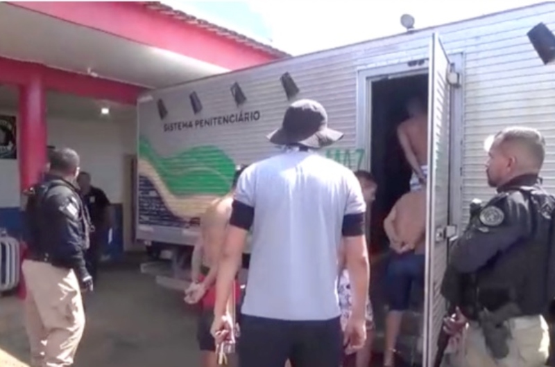 Presos são transferidos de Manacapuru para presídios de Manaus