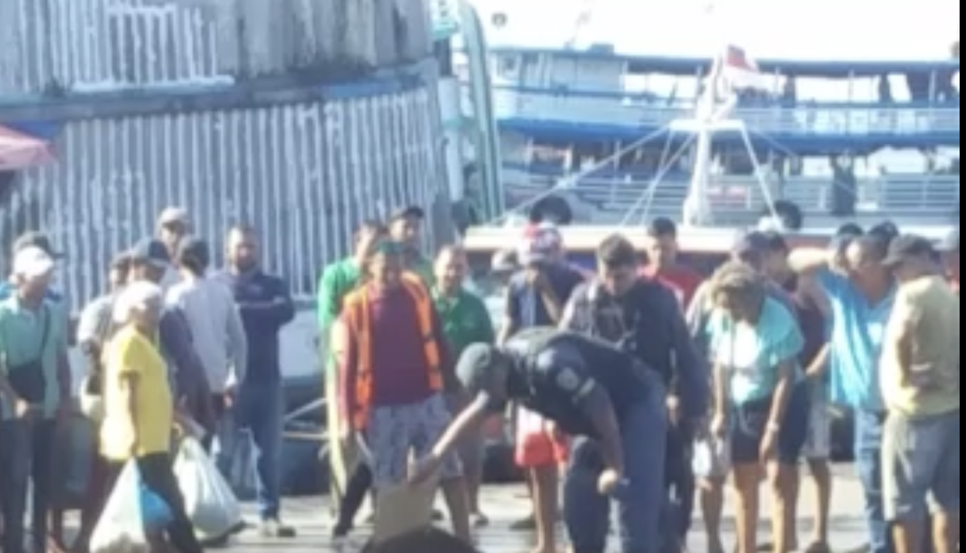 Urgente: corpo irreconhecível acaba de ser encontrado no Porto da Manaus Moderna; veja vídeo