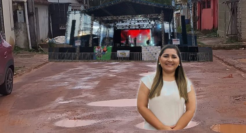 Enquanto o povo anda na lama, prefeita Patrícia Lopes vai gastar quase R$500 mil em peça teatral e assessoria