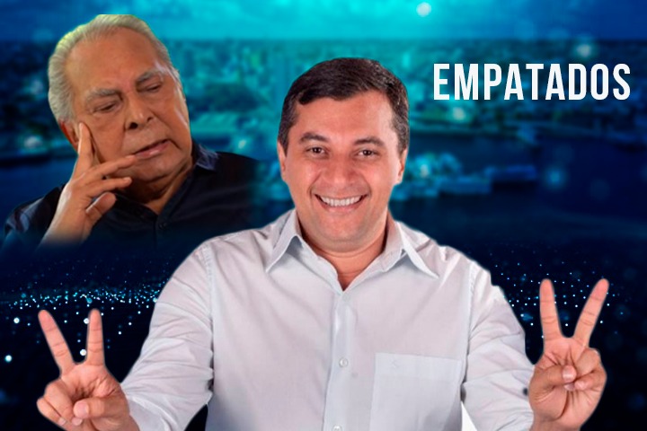 Wilson Lima e Amazonino estão tecnicamente empatados, aponta pesquisa espontânea da Record TV