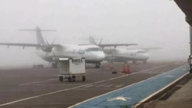 Neblina causa cancelamentos de voos no aeroporto de Manaus nesta segunda-feira (27)