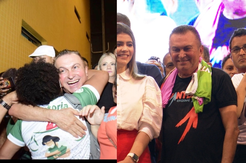 Sabá Reis cativa multidão que vibra durante aliança entre Wilson Lima e David Almeida
