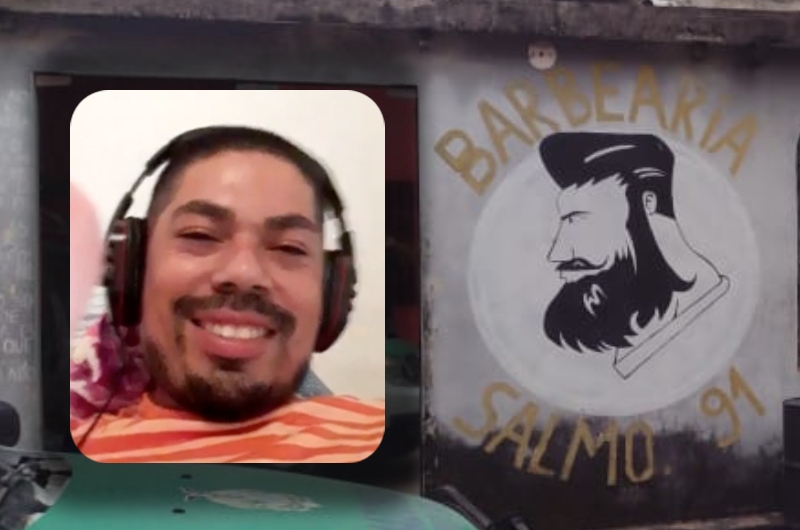 Crueldade: dono da Barbearia 'Salmo 91' foi assassinado com mais de 10 disparos por bandidos