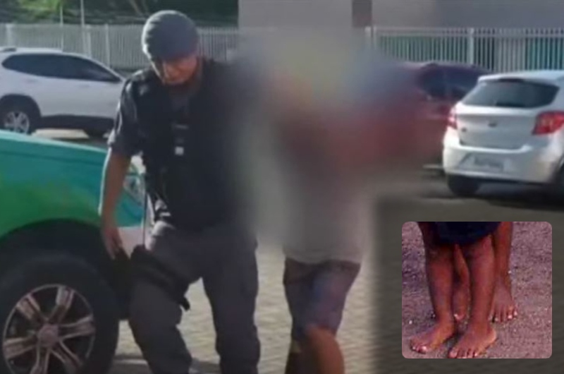 Pedófilo é preso na Compensa após incentivar os próprios netos de 3 e 5 anos a manterem relações sexuais