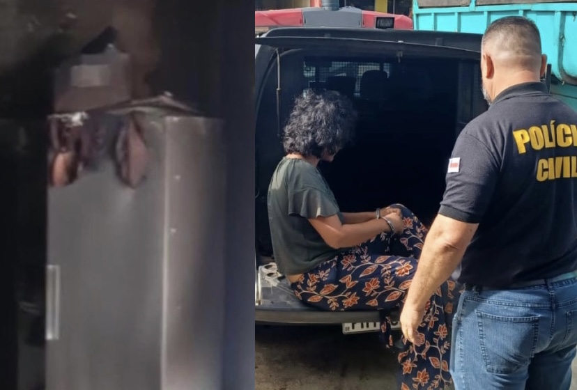 Urgente: mulher que matou a própria avô carbonizada vai para audiência de custódia em Manaus