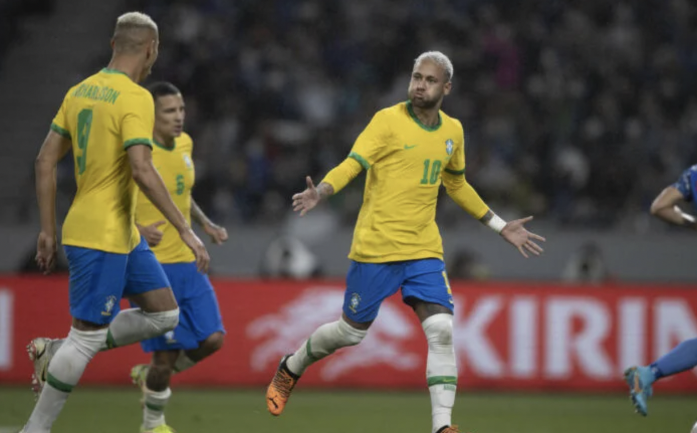 Com gol de Neymar, Brasil vence Japão e chega à quinta vitória seguida
