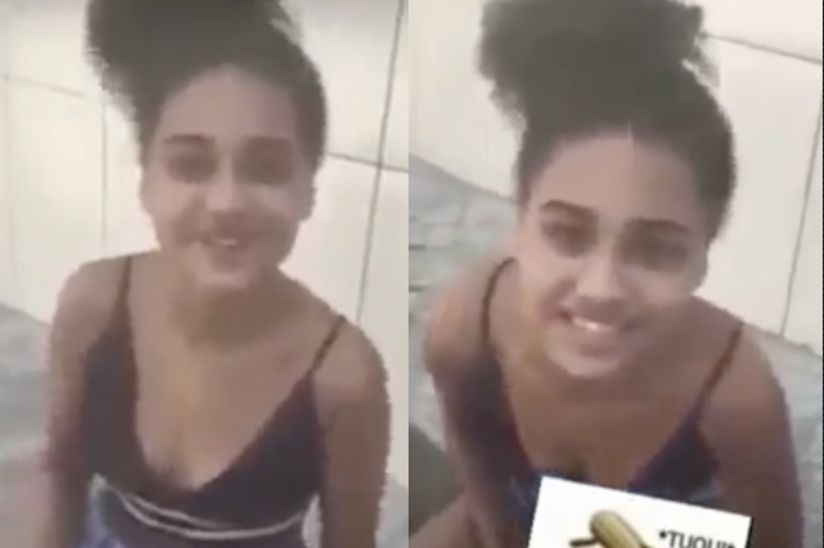 Jovem que sonhava em ser a maior noiada do bairro vira ‘santa’ na marra; veja vídeo