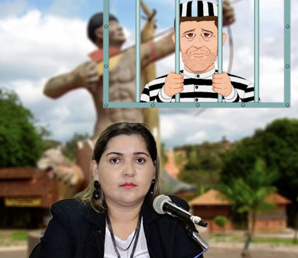 Prefeita Patrícia Lopes é flagrada ao lado de homem acusado de estuprar criança em Presidente Figueiredo