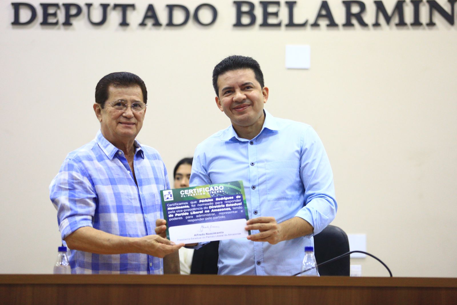 PL Amazonas dá posse ao Delegado Péricles como novo vice-presidente da sigla e nomeia novos líderes do PL Esporte e PL Jovem