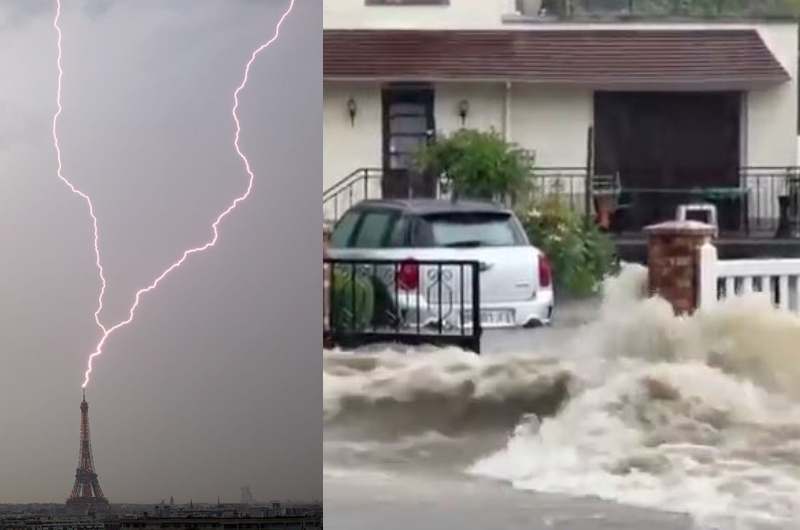 "Tempestades bizarras" na França provocam morte, deixam feridos e 15 mil casas sem luz; veja vídeo
