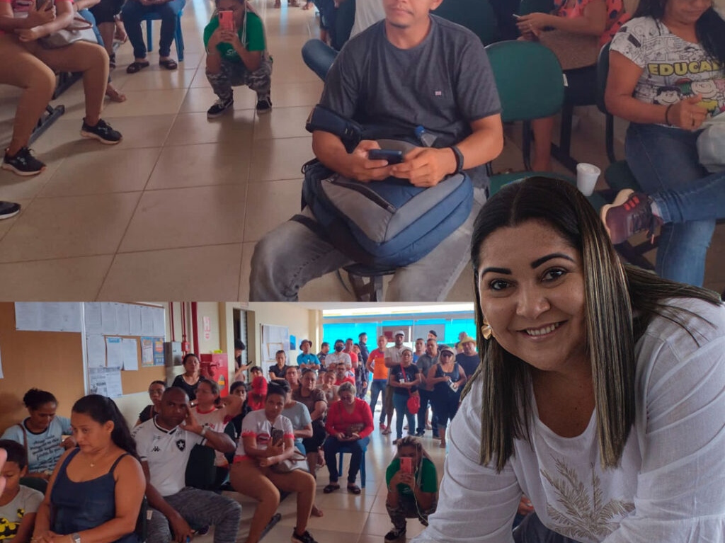 Com medo do MP-AM, prefeita Patrícia Lopes volta das férias para amenizar o caos que deixou Presidente Figueiredo