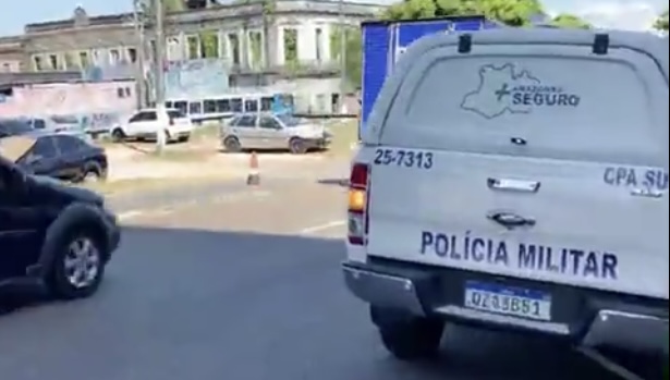 Urgente: ”flanelinha” é espancado até a morte no Centro de Manaus