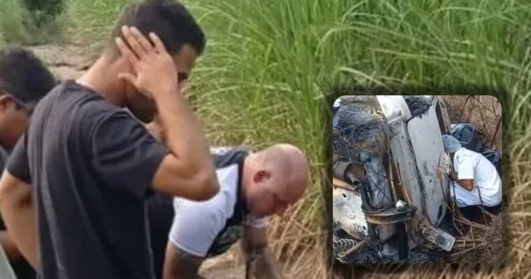 Dívida com agiota motivou homem a matar o pai, a mãe e a irmã carbonizados em área de mata