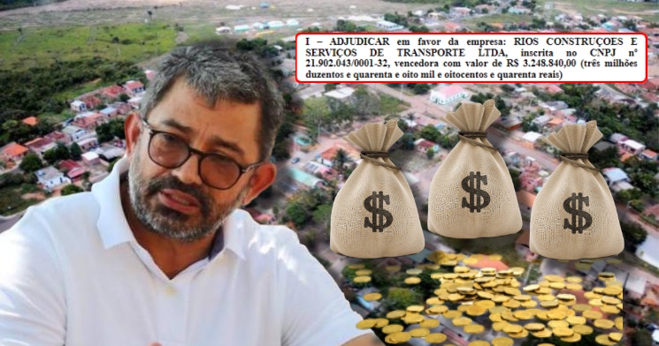 Prefeito de Iranduba firma contrato milionário com empresa envolvida em esquema de corrupção no município