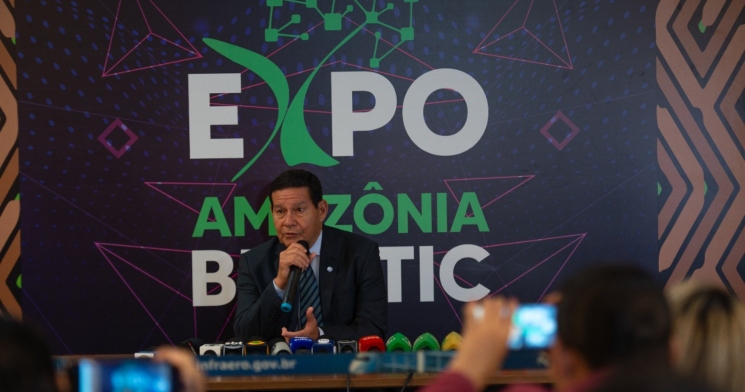 Vice-Presidente Hamilton Mourão enaltece relevância da ExpoAmazônia em apoio à região