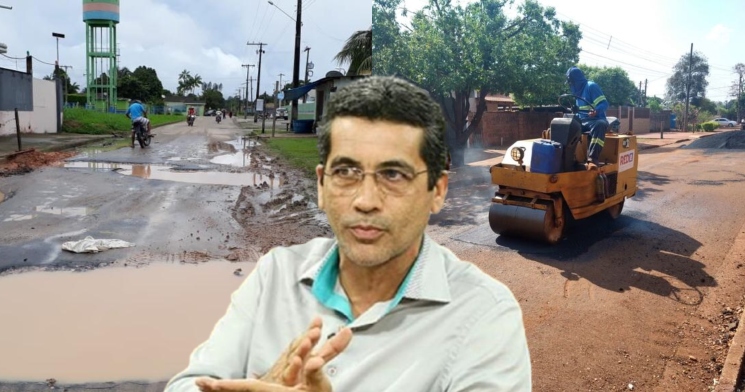 Prefeito de Manicoré vai gastar quase R$ 11 milhões favorecendo única empresa para serviços de tapa-buraco