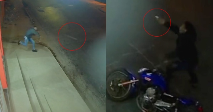 ‘Pedra x Bala’: vítima reage a assalto e afugenta bandido armado com pedradas; veja o vídeo