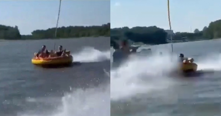 Diversão se transforma em desespero após Jet Sky colidir com bote inflável e acabar com a vida de jovem; veja vídeo
