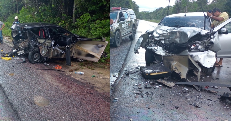 Urgente: Acidente na AM-010 deixa quatro pessoas gravemente feridas; veja