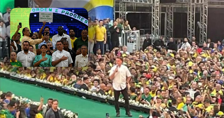 Em convenção lotada no Maracanãzinho, PL oficializa chapa Bolsonaro-Braga Netto; veja vídeos
