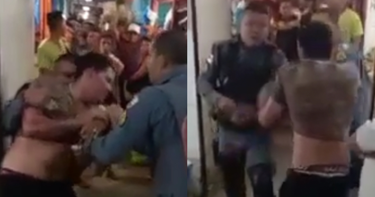 Homem resiste a prisão na feira da Manaus Moderna: “Me solta, não sou bandido não”; veja vídeo