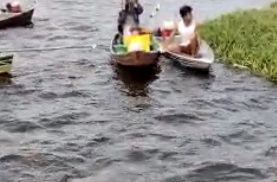 Após desaparecer durante forte temporal, homem é encontrado boiando em Autazes; veja vídeo