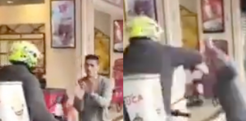 “Maníaco do Alvorada” cai em mãos de motoqueiros após ser liberado em audiência de custódia; veja vídeo