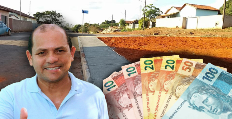 Calçada de Ouro: Prefeito de Novo Aripuanã vai gastar mais de R$ 11,2 milhões com serviços de meio fio