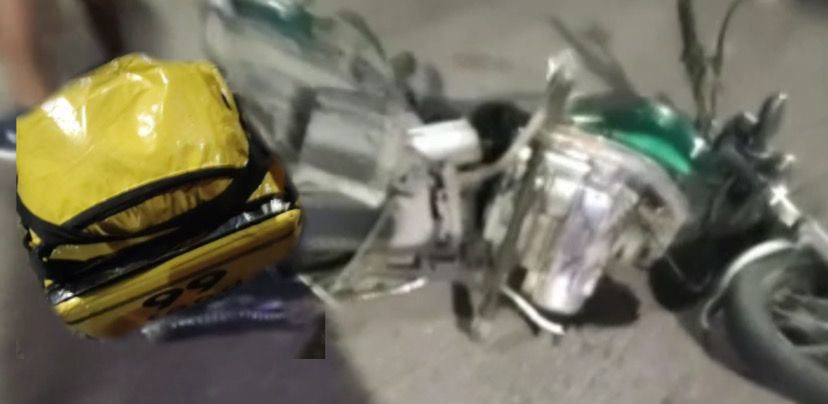Motoboy quebra a cabeça ao sofrer acidente na Torquato Tapajós; veja vídeos