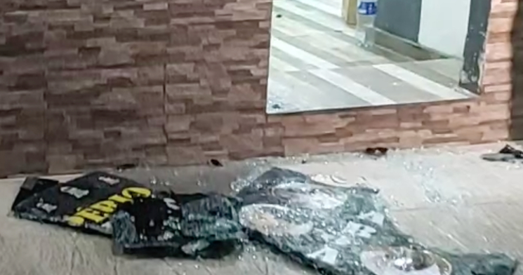 Noite de Terror: bandidos lançam granada em barbearia e deixam duas pessoas baleadas no Centro