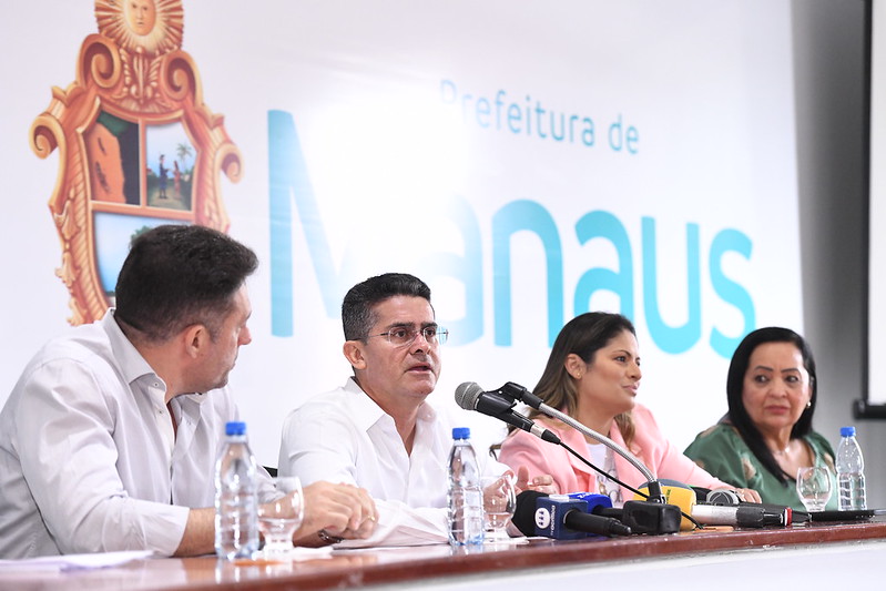 Prefeito David Almeida anuncia mega-ação para intensificar vacinação contra a Covid-19 em Manaus