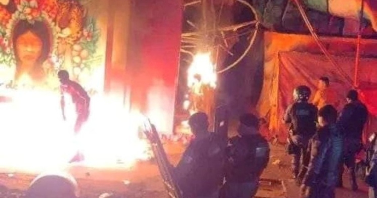 Fogo no Curral: revoltados com ‘calote’ Kaçauerés incendeiam Cidade Garantido; veja vídeo