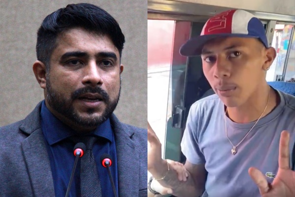 Veja o momento em que polícia prende cobrador de amarelinho que tentou matar vereador de Manaus 