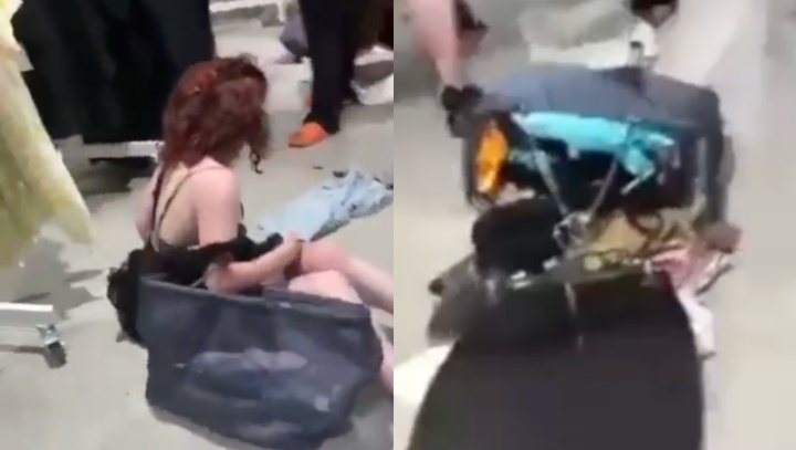 Patricinha se lambuza ao ir brigar por causa de macho no meio do shopping; veja vídeo