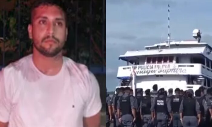 Agora o bicho vai pegar: ‘machão’ que zombava de PMs nas redes sociais é pego em flagrante em Parintins; veja vídeo