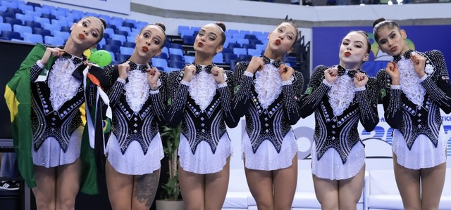 Brasil vai à final da série mista na Copa do Mundo de Ginástica Rítmica