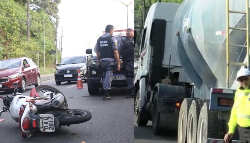Pneu furado motivou o acidente e morte de servidor da Seduc em Manaus; veja vídeo