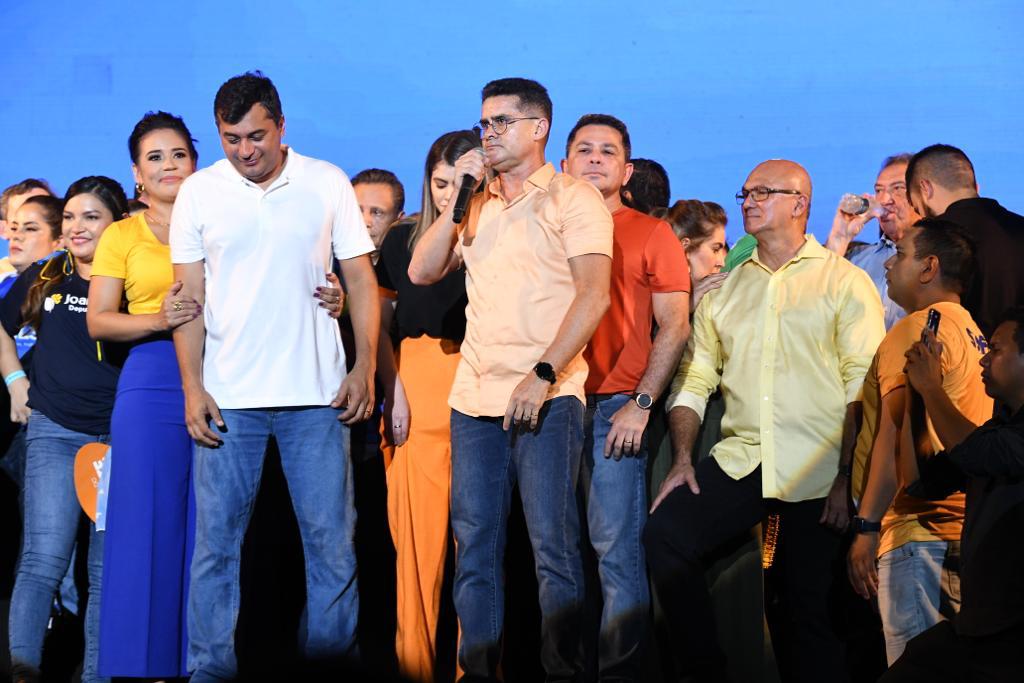 Essa parceria é boa para Manaus e eu serei cabo eleitoral de Wilson Lima”, afirma David Almeida
