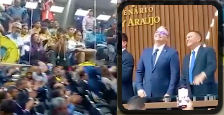 “Ô Ô Ô Ô… O Furacão furacão chegou”:  Sabá Reis é ovacionado na Aleam