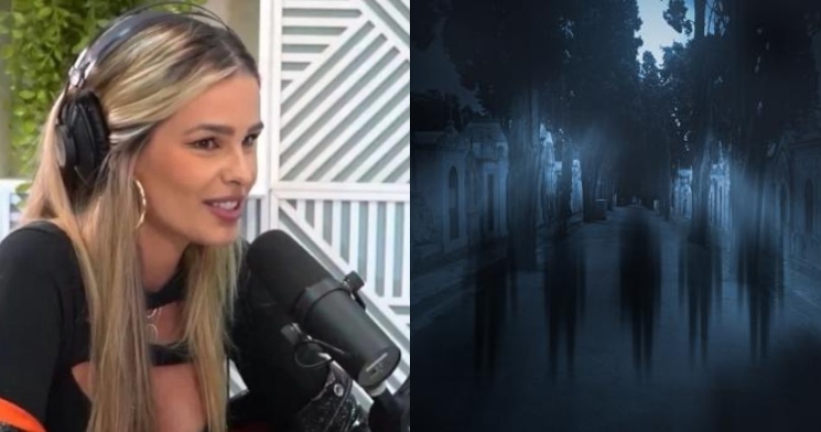 Yasmin Brunet relata que via fantasmas quando era criança: “Vi pedaços de corpo”; veja vídeo