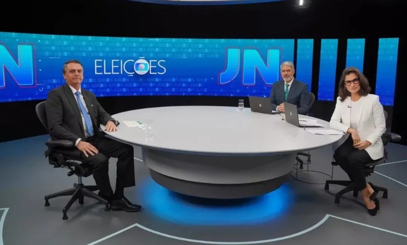 Acompanhe a entrevista do presidente Bolsonaro ao Jornal Nacional