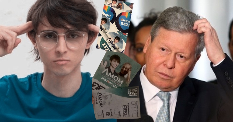 Racha: Após repercussão de escândalos, Amom exclui Arthur Neto do material de campanha