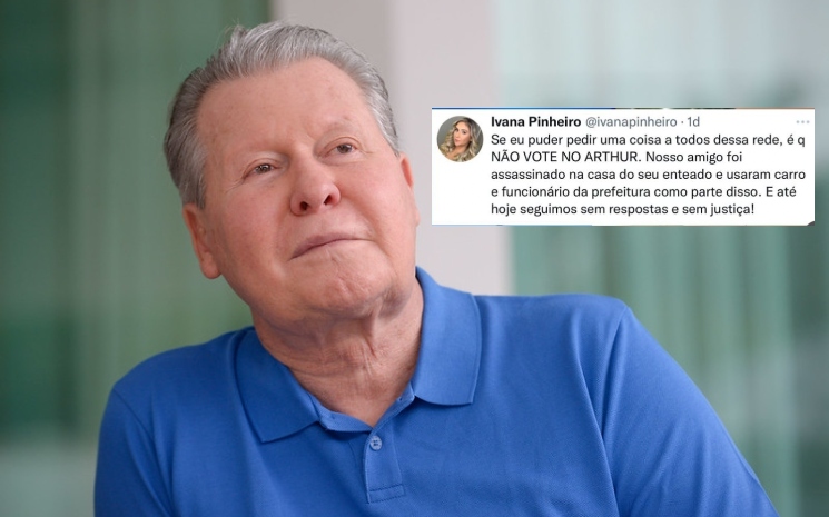 Cobrando justiça por Flávio, movimento é criado na internet contra candidatura de Arthur ao Senado