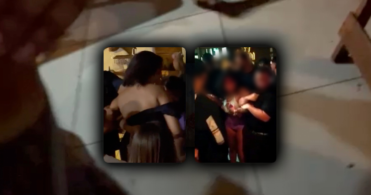 Linda mulher perde nariz após mordida em briga de bar por causa de macho; veja vídeo