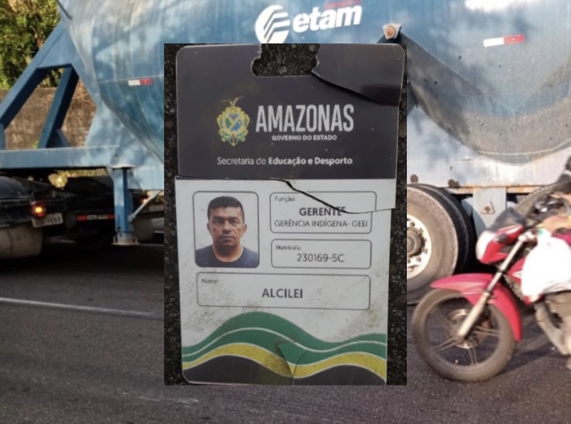 Tragédia: Servidor da Seduc estava a caminho do trabalho quando foi esmagado por carreta na av. Rodrigo Otávio